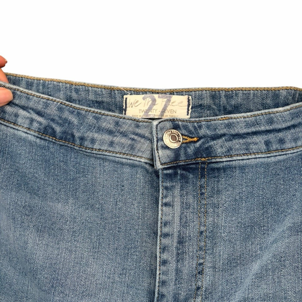 Free People Float On Super Flare Jeans High Rise 27 - Picture 5 of 6